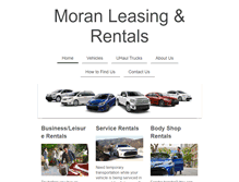 Tablet Screenshot of moranleasing.com